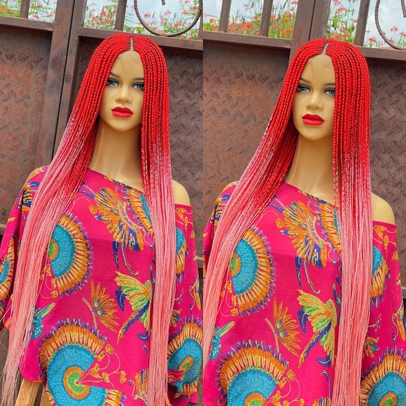 AFRICAN BRAIDED WIGS ON CLOSURE - Picture 11 of 16